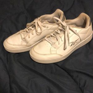 White rebook sneakers